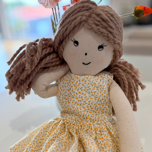 Little Playmate Doll - Yellow Wildflower - Sylvie