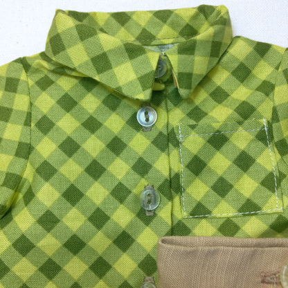 Timeless Doll Outfit - Classic Shirt & Cargo Pants