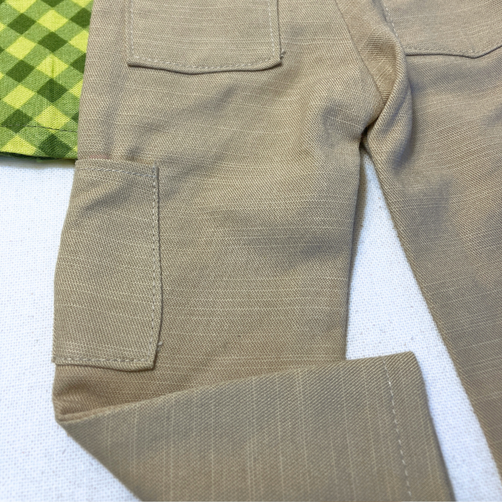 Timeless Doll Outfit - Classic Shirt & Cargo Pants