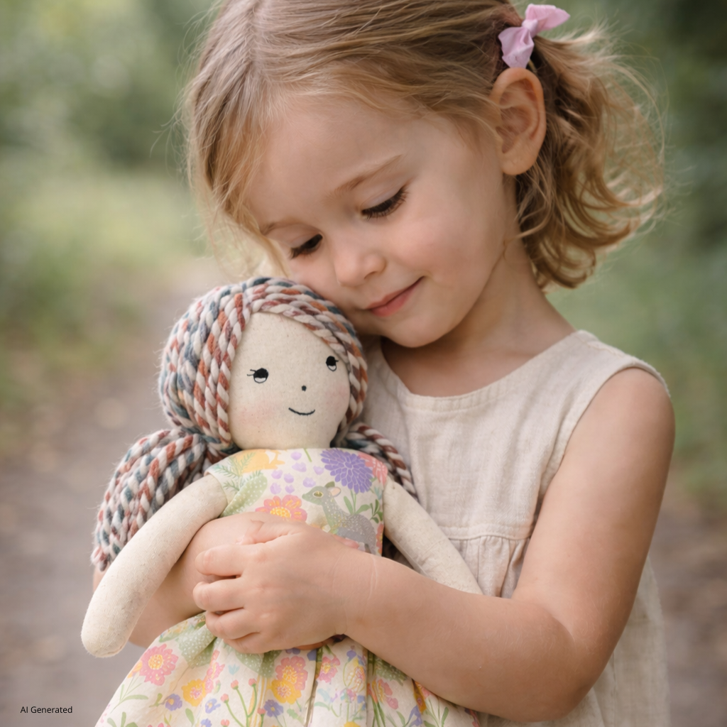 LIttle Playmate Doll - Woodland Pastels - Bella