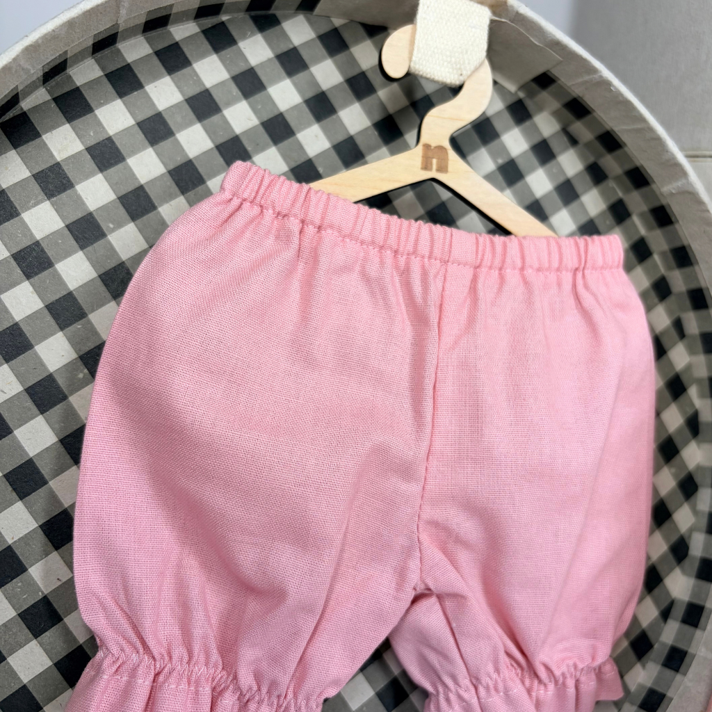 Timeless Doll Outfit - Pink Gingham Dress