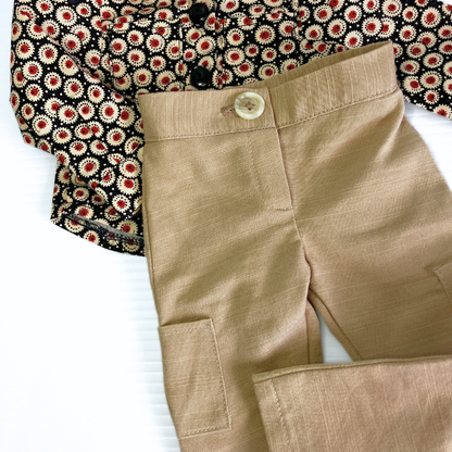 Timeless Doll Outfit - Classic Shirt & Cargo Pants