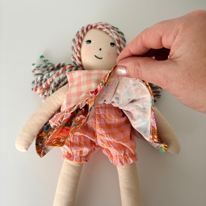 Little Playmate Doll - Gingham & Bunnies - Bella