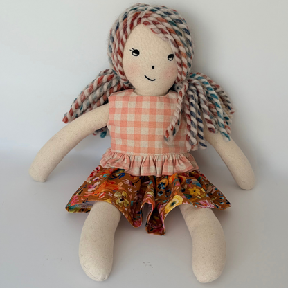 Little Playmate Doll - Gingham & Bunnies - Bella