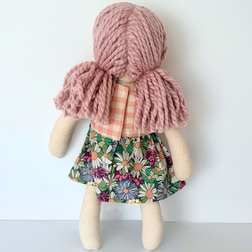 Little Playmate Doll - Daisies & Gingham - Gracie
