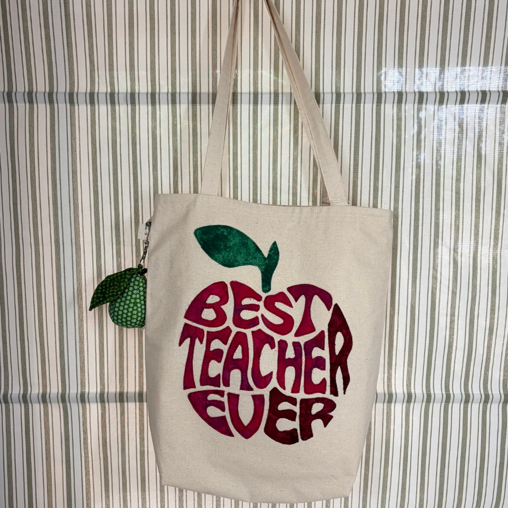 Thank You - Handmade Apple or Pear Bag Charms