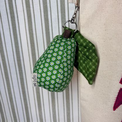 Thank You - Handmade Apple or Pear Bag Charms