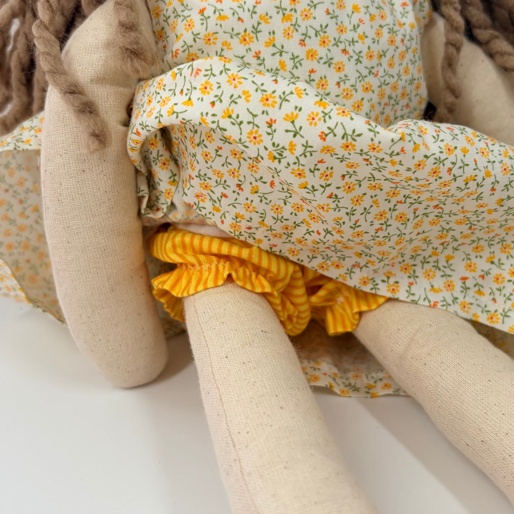 Little Playmate Doll - Yellow Wildflower - Sylvie