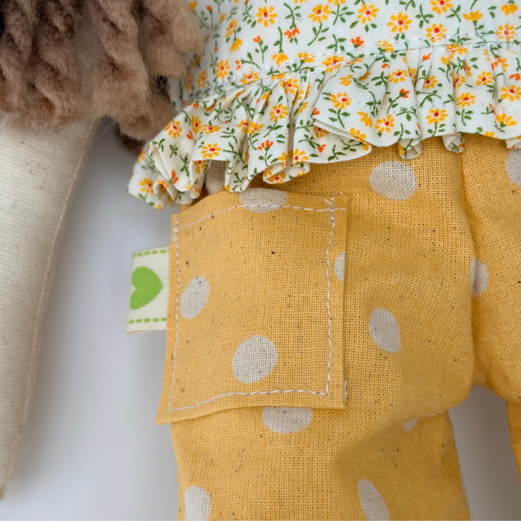 Little Playmate Doll - Polkadot Pedal Pushers - Sylvie