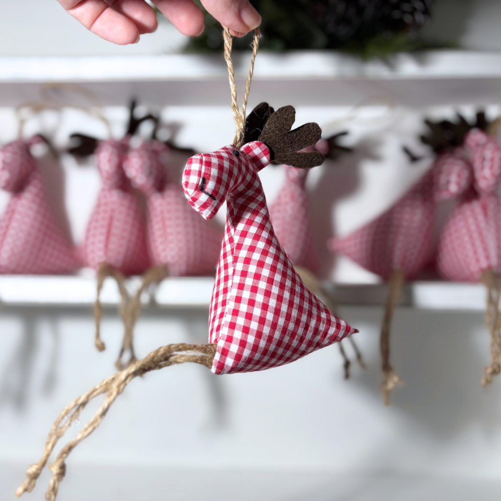 Reindeer or Moose Christmas Tree Ornaments