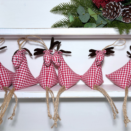 Reindeer or Moose Christmas Tree Ornaments