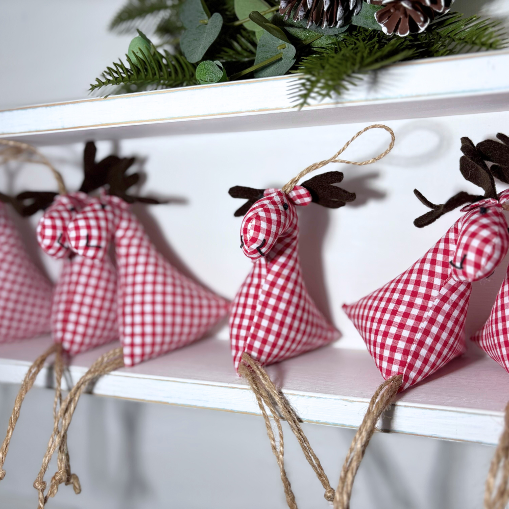 Reindeer or Moose Christmas Tree Ornaments