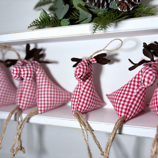 Reindeer or Moose Christmas Tree Ornaments